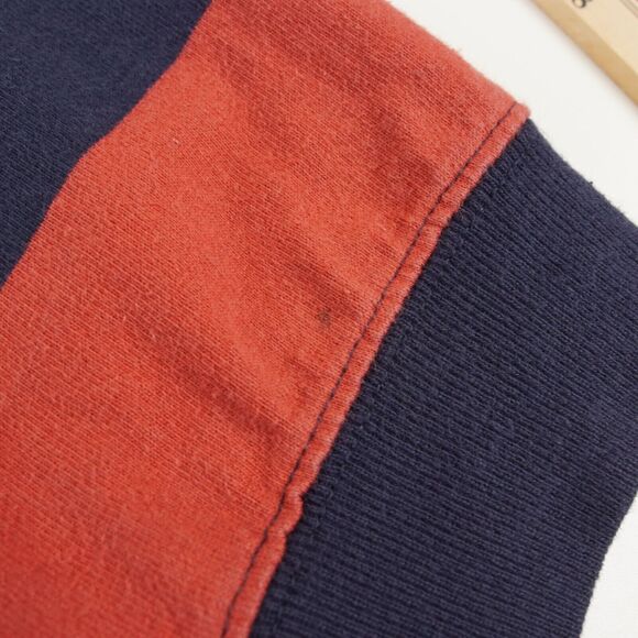 LL Bean Traditional Fit Vintage Soft Rugby Striped Long Sleeve Polo XL Tall - Picture 7 of 12